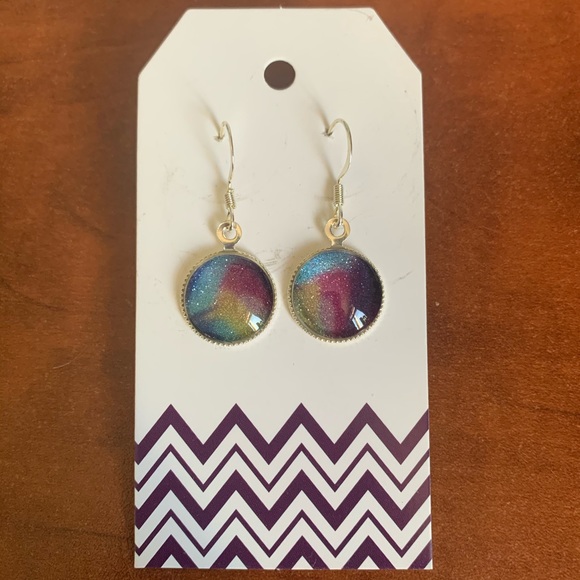 Jamberry Jewelry - Jamberry Northern Light Sky wrap silver earrings